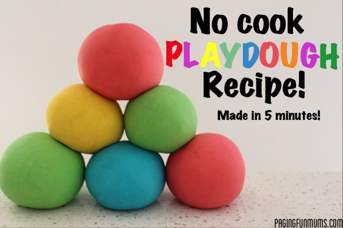 Recipe for playdough