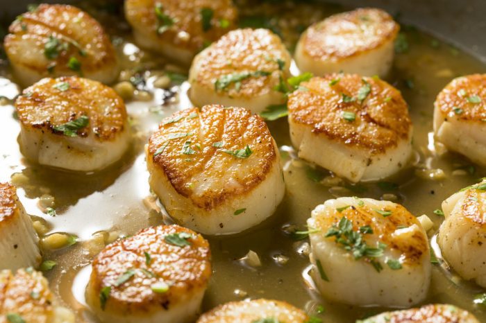 Sea scallops recipe