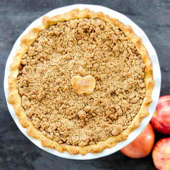 Apple crumb pie recipe