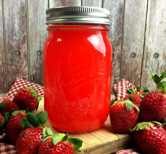 Strawberry moonshine recipe