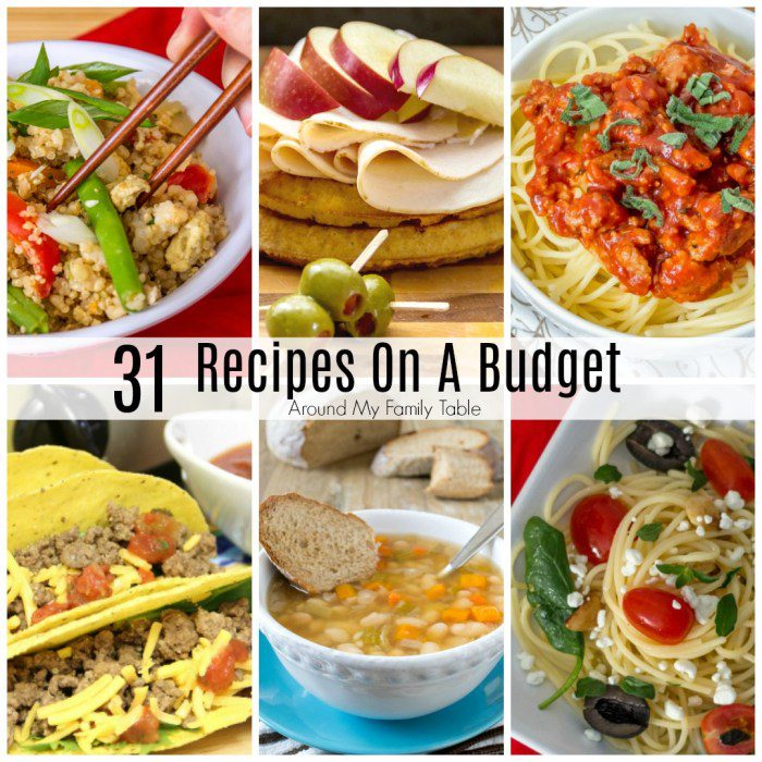 Healthy recipes on a budget