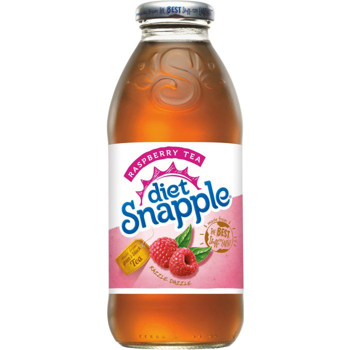 Diet snapple raspberry tea