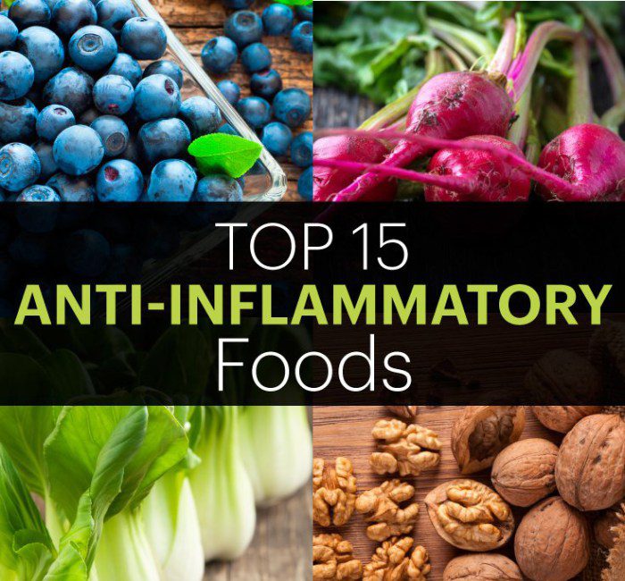 Anti inflammatory diet