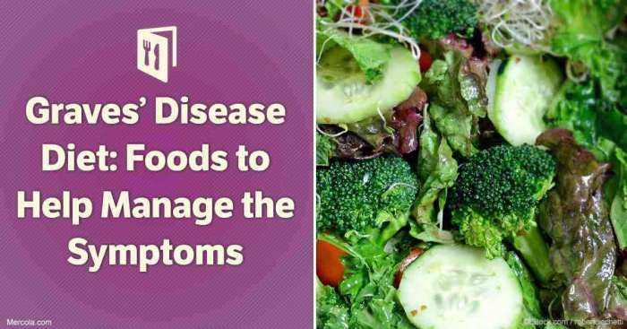 Graves disease and diet