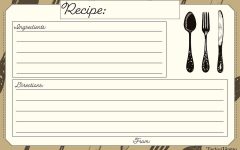 Create Stunning Printable Recipe Cards: A Comprehensive Guide