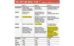 Cutting Diet Plans: A Guide to Shredding Fat and Building Muscle